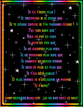 poème des amoureus